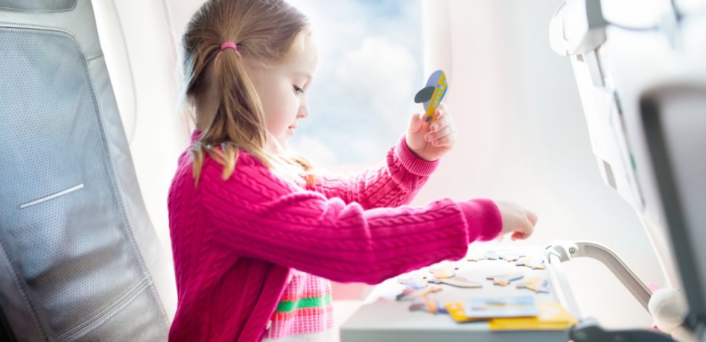 Top tips for flying with a toddler