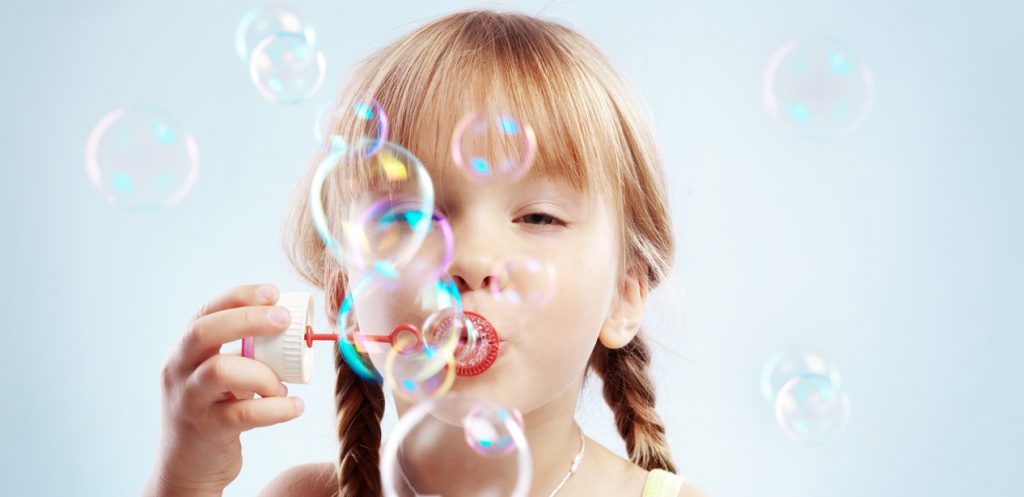 Bubble Play – from Newborn to Pre-schooler.