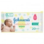 baby wipes cotton Johnsons
