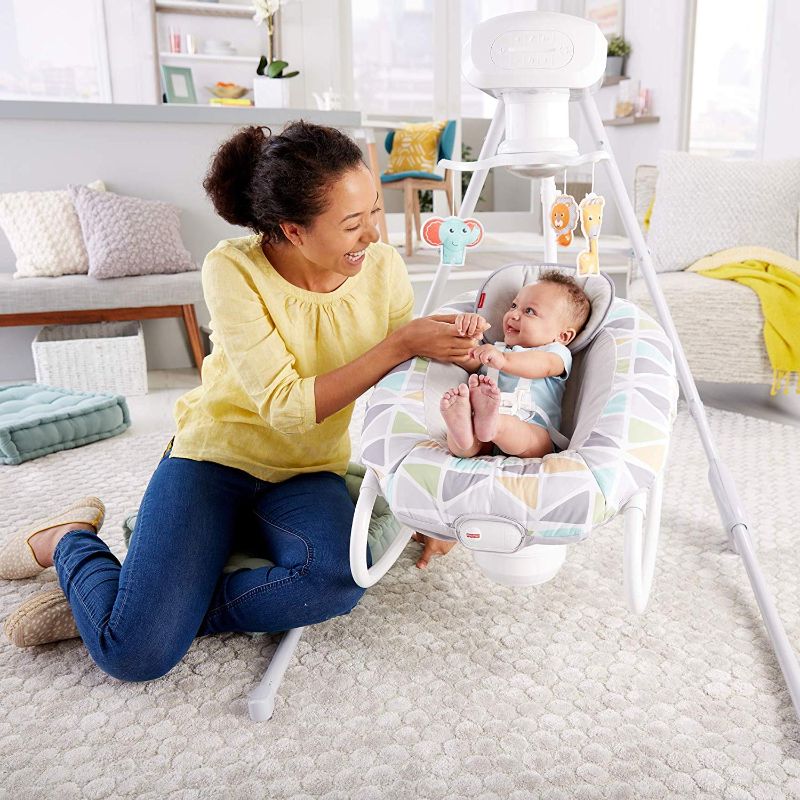 afr fhw45 00 fisher price safari dreams cradle n swing 15861851615 Mumzworld