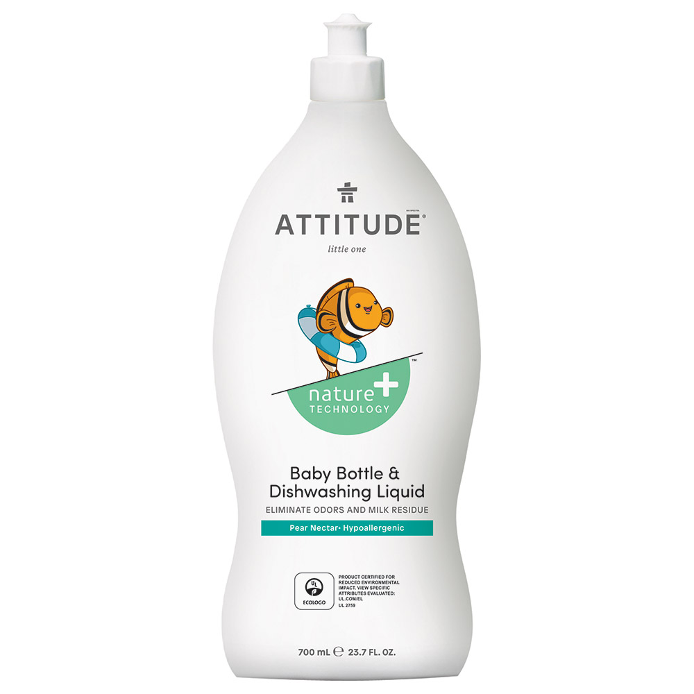 Attitude Bottle And Dishwashing Liquid - Pear Nectar, 23.7 Fluid Ounce (626232131789)